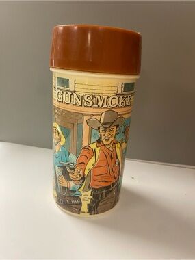 Gunsmoke Vintage Cowboy Vacuum Bottle